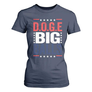Funny DOGE Big Balls T Shirt For Women Harry Bolz Meme TS11 Navy Print Your Wear