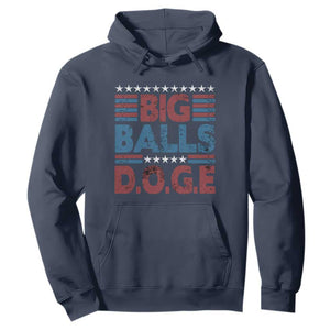 Funny DOGE Big Balls Hoodie Harry Bolz Meme Vintage Stripes TS11 Navy Print Your Wear