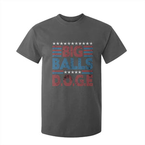 Funny DOGE Big Balls T Shirt For Kid Harry Bolz Meme Vintage Stripes TS11 Dark Heather Print Your Wear