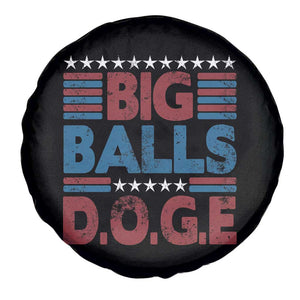 Funny DOGE Big Balls Spare Tire Cover Harry Bolz Meme Vintage Stripes TS11 Print Your Wear