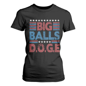 Funny DOGE Big Balls T Shirt For Women Harry Bolz Meme Vintage Stripes TS11 Black Print Your Wear