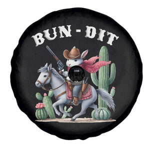 Funny Easter Day Western Spare Tire Cover Bun-dit Country Rabbit Cowboy Rodeo TS11 Print Your Wear
