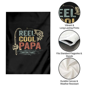 Funny Reel Cool Papa Garden Flag Fishing Dad Fisherman Father's Day TS11 Print Your Wear