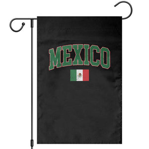 Mexico Flag Vintage Mexican Pride Heritage Garden Flag TS11 Black Print Your Wear