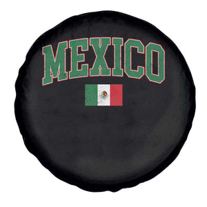 Mexico Flag Vintage Mexican Pride Heritage Spare Tire Cover TS11 Print Your Wear