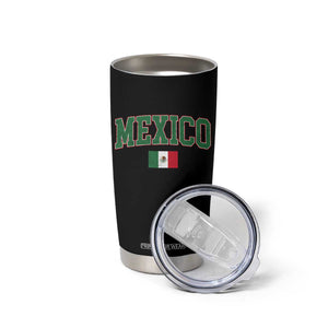 Mexico Flag Vintage Mexican Pride Heritage Tumbler Cup TS11 Print Your Wear