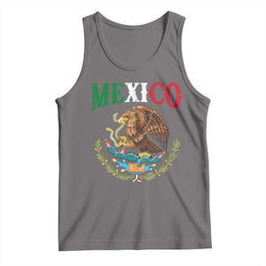Mexican Coat Of Arms Mexico Vintage Flag Tank Top TS11 Deep Heather Print Your Wear