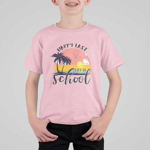Graduation T Shirt For Kid Happy Last Day Of School Teacher Student Summer Vacation TS11 Light Pink Print Your Wear
