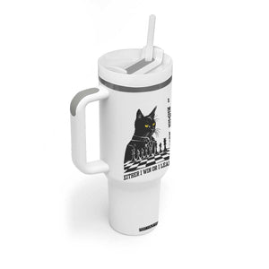 Chess Lover Tumbler With Handle I Never Lose Either I Win Or I Learn Elegant Cool Cat