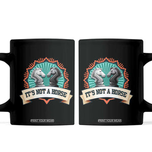Funny Chess Lover Coffee Mug It's Not A Horse Knight Horse
