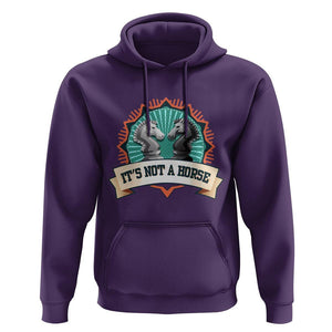 Funny Chess Lover Hoodie It's Not A Horse Knight Horse TS11 Purple Print Your Wear