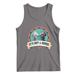 Funny Chess Lover Tank Top It's Not A Horse Knight Horse