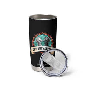 Funny Chess Lover Tumbler Cup It's Not A Horse Knight Horse
