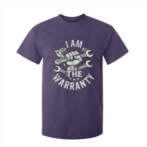 Funny I Am The Warranty Mechanic T Shirt For Kid Race Car Parts TS11 Purple Print Your Wear