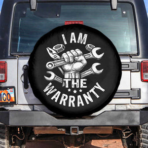 Funny I Am The Warranty Mechanic Spare Tire Cover Race Car Parts TS11 No hole Black Print Your Wear