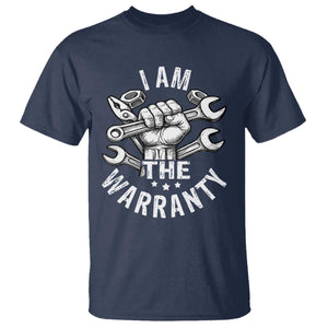 Funny I Am The Warranty Mechanic T Shirt Race Car Parts TS11 Navy Print Your Wear
