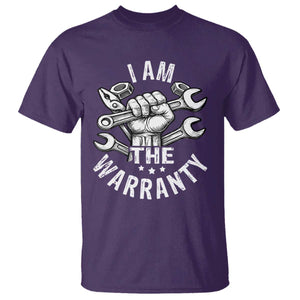 Funny I Am The Warranty Mechanic T Shirt Race Car Parts TS11 Purple Print Your Wear
