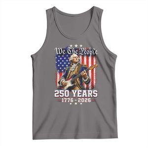 George Washington Playing Guitar 250th Anniversary USA Tank Top We The People 250 Years 1776 2026