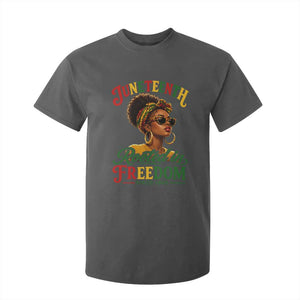 Juneteenth Rooted In Freedom Since 1865 T Shirt For Kid Black Women African American TS11 Dark Heather Print Your Wear