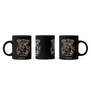 George Washington Lincoln Playing Guitar USA 250th Anniversary Coffee Mug 250 Years Of Freedom 1776 2026 TS11 Print Your Wear