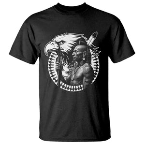 Mohawk Warrior Tribe T Shirt Native American Haudenosaunee Pride Vintage Eagle TS11 Black Print Your Wear