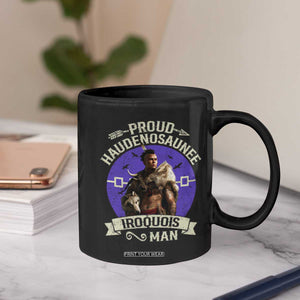 Proud Haudenosaunee Iroquois Man Coffee Mug Mohawk Tribe Native American TS11 Print Your Wear