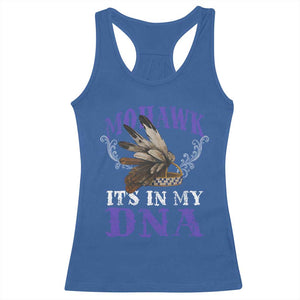 Mohawk It's In My DNA Racerback Tank Top Native American Pride Mohawk Gustoweh TS11 Royal Blue Print Your Wear