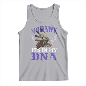 Mohawk It's In My DNA Tank Top Native American Pride Mohawk Gustoweh TS11 Athletic Heather Print Your Wear