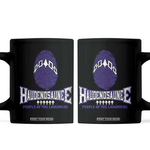 Proud Haudenosaunee Native American Coffee Mug Iroquois People Of The Longhouse TS11 Black Print Your Wear