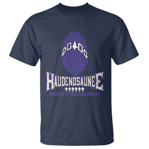 Proud Haudenosaunee Native American T Shirt Iroquois People Of The Longhouse TS11 Navy Print Your Wear