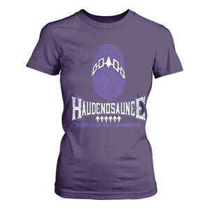 Proud Haudenosaunee Native American T Shirt For Women Iroquois People Of The Longhouse TS11 Purple Print Your Wear