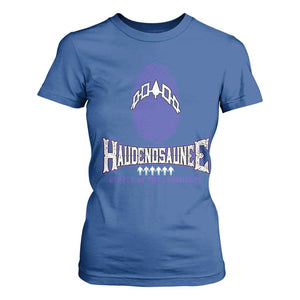 Proud Haudenosaunee Native American T Shirt For Women Iroquois People Of The Longhouse TS11 Royal Blue Print Your Wear