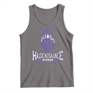Proud Haudenosaunee Native American Tank Top Iroquois People Of The Longhouse TS11 Deep Heather Print Your Wear