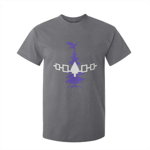 Iroquois Flag Haudenosaunee Iroquoian Native American Tribe Tree of Life T Shirt For Kid TS11 Charcoal Print Your Wear