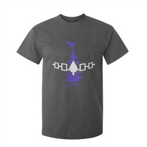 Iroquois Flag Haudenosaunee Iroquoian Native American Tribe Tree of Life T Shirt For Kid TS11 Dark Heather Print Your Wear