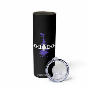 Iroquois Flag Haudenosaunee Iroquoian Native American Tribe Tree of Life Skinny Tumbler TS11 Print Your Wear