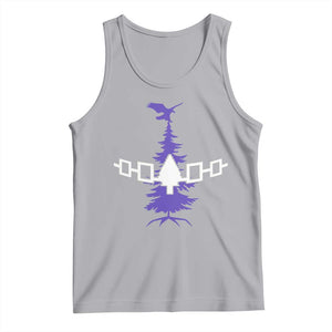 Iroquois Flag Haudenosaunee Iroquoian Native American Tribe Tree of Life Tank Top TS11 Athletic Heather Print Your Wear