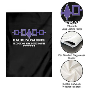 Proud Haudenosaunee Garden Flag Iroquois Flag People Of The Longhouse TS11 Print Your Wear