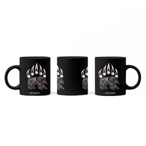 Native American Alaska Grizzly Bear Claw Indian Pride Coffee Mug TS11 Print Your Wear