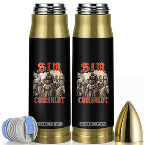 Sir Cumsalot Funny Offensive Knight Meme Bootleg Graphic Bullet Tumbler