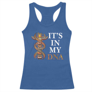 Native American Racerback Tank Top It's In My DNA Totem Indigenous USA TS11 Royal Blue Print Your Wear