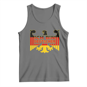 Proud Germany Tank Top Ich Bin Deutscher Bundesadler Coat of Arms TS11 Black Heather Print Your Wear