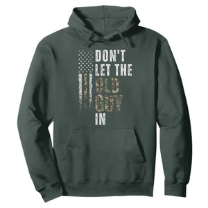 Funny Dont Let The Old Guy In Hoodie Vintage Camo American Flag TS11 Dark Forest Green Print Your Wear