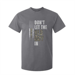 Funny Dont Let The Old Guy In T Shirt For Kid Vintage Camo American Flag TS11 Charcoal Print Your Wear