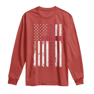 God Family Alabama Long Sleeve Shirt AL Game Day Christian American Flag