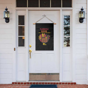 Funny Thanksgiving Turkey Garden Flag Turkey Game Dont Look At The Turkey TS11 Print Your Wear