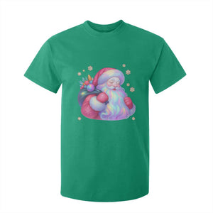 Iridescent Christmas Santa Printed Coquette Xmas T Shirt For Kid TS11 Irish Green Print Your Wear