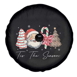 Funny Tis The Season Christmas Spare Tire Cover Xmas Holiday Family Matching Santa Xmas Tree TS11 Print Your Wear