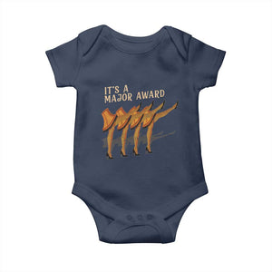 Funny Christmas Movie It's A Major Award Baby Onesie Italian Leg Lamp TS11 Navy Print Your Wear