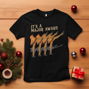 Funny Christmas Movie It's A Major Award T Shirt Italian Leg Lamp TS11 Black Print Your Wear